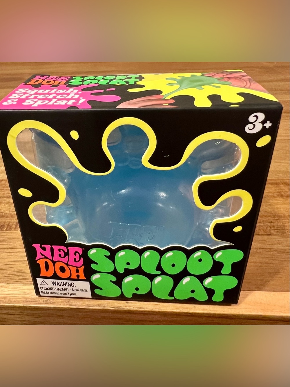 🔥🩵NeeDoh Sploot Splat Squishy in Blue